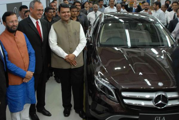 Mercedes-Benz India commences its new production facility with the roll out of the GLA
