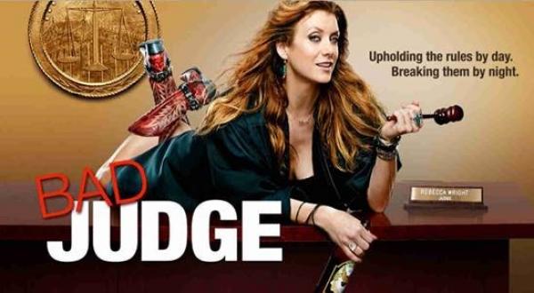 It's not easy to be a... 'Bad Judge' only on Comedy Central