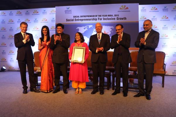 Poonam Bir Kasturi Honoured as India's Social Entrepreneur of the Year 2015