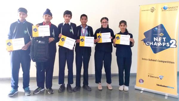 Connect Net Champs Edition 2 organizes its first Intra-School Competition at The Millennium School Mohali