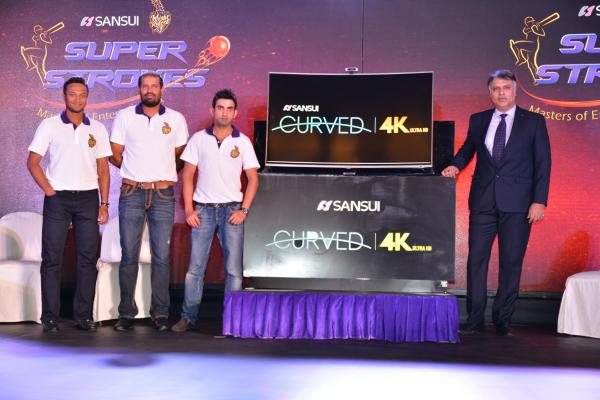 Sansui strengthens its product portfolio: Launches Futuristic Curve Ultra HD LED TV