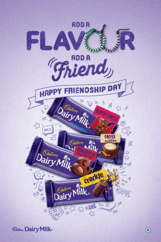 This Friendship Day, Cadbury Dairy Milk Celebrates the Many Flavors of Friendship