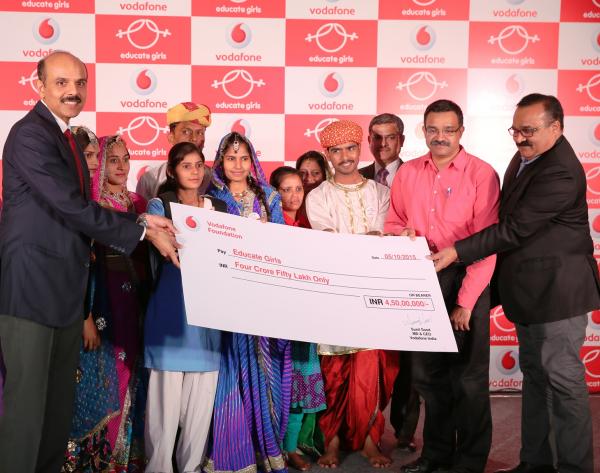 VODAFONE SUPPORTS 120,000 GIRLS IN RAJASTHAN