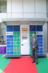 India's first PARCEL LOCKER from BLUE DART